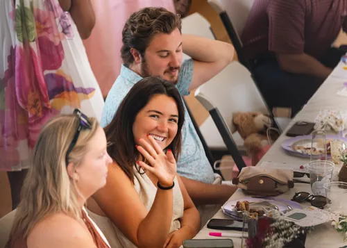 Baby shower photograph
