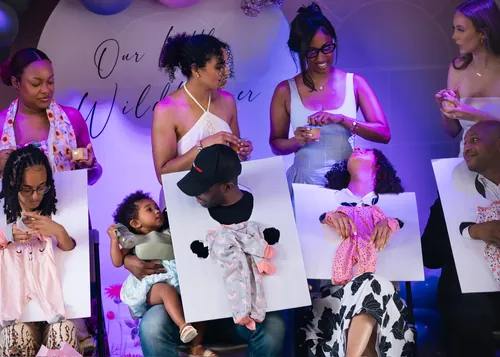 Baby shower photograph