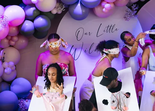 Baby shower photograph