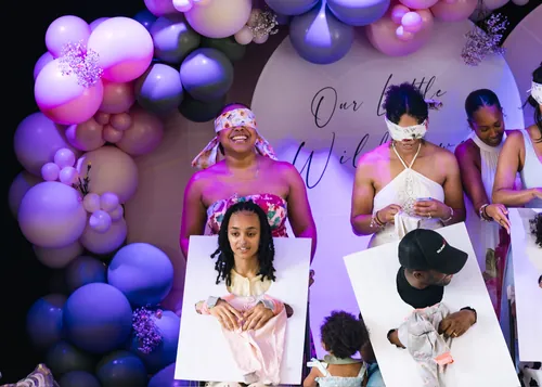 Baby shower photograph
