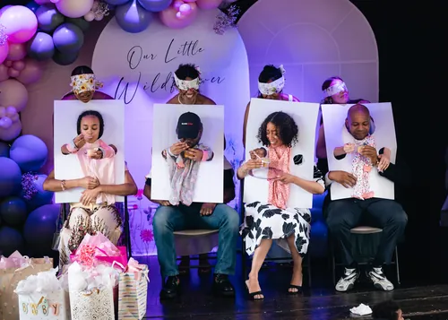 Baby shower photograph