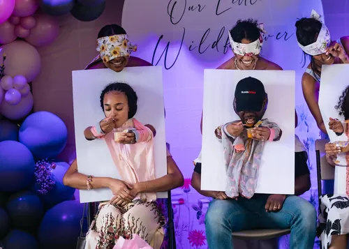 Baby shower photograph