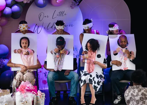 Baby shower photograph