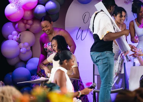 Baby shower photograph