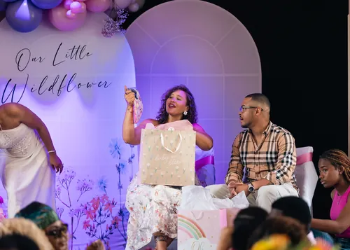 Baby shower photograph