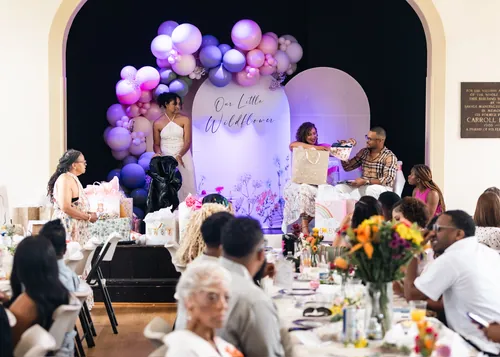 Baby shower photograph