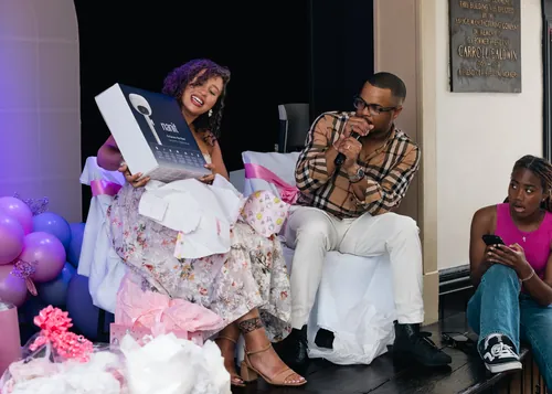 Baby shower photograph