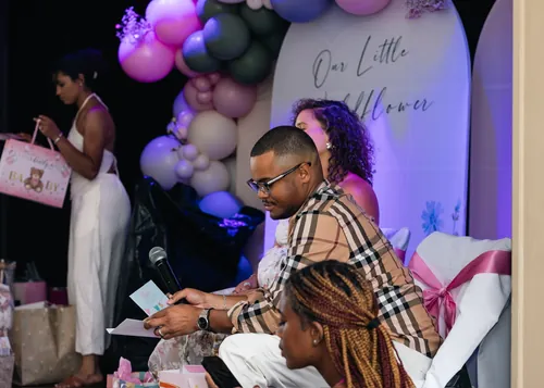 Baby shower photograph