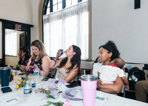 Baby shower photograph