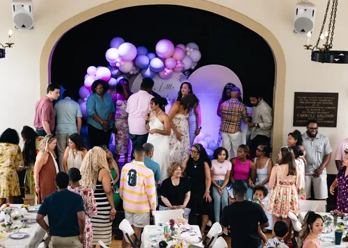Baby shower photograph