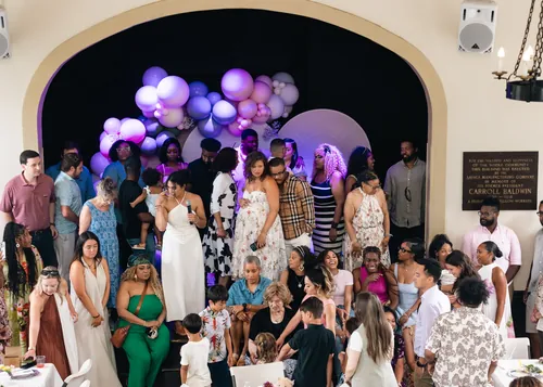 Baby shower photograph