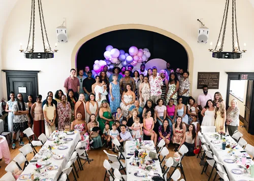 Baby shower photograph