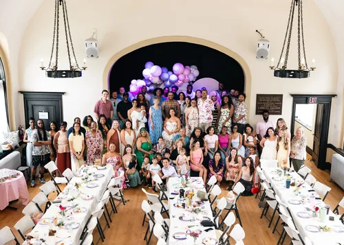 Baby shower photograph