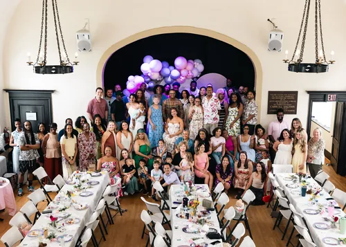 Baby shower photograph