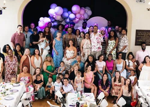 Baby shower photograph