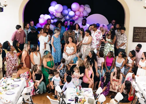 Baby shower photograph