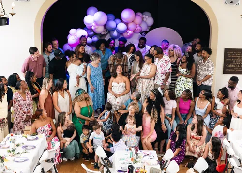 Baby shower photograph