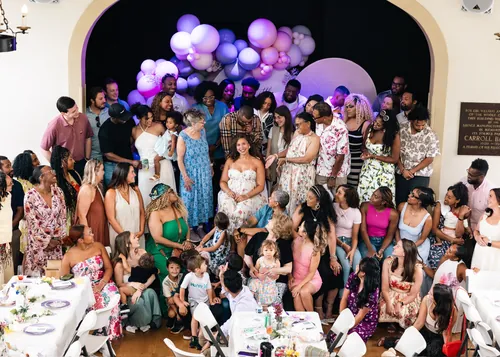 Baby shower photograph