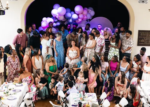 Baby shower photograph