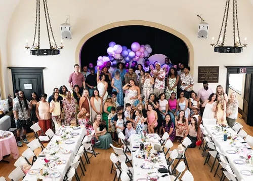 Baby shower photograph