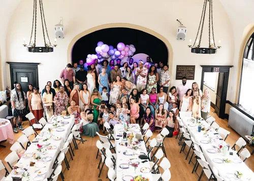 Baby shower photograph