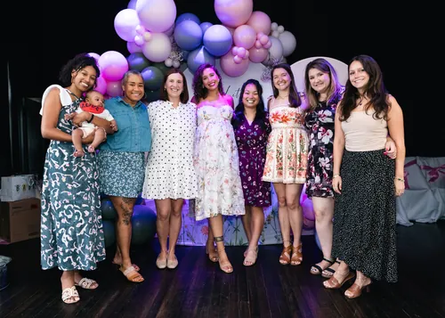 Baby shower photograph