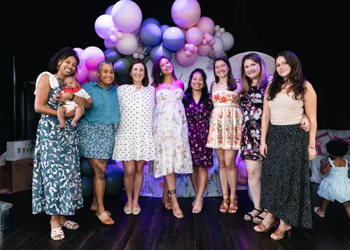 Baby shower photograph