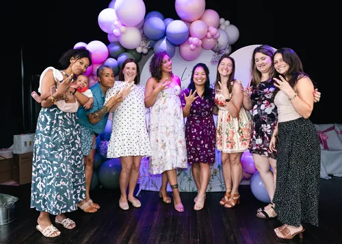 Baby shower photograph