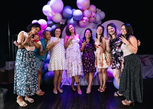 Baby shower photograph