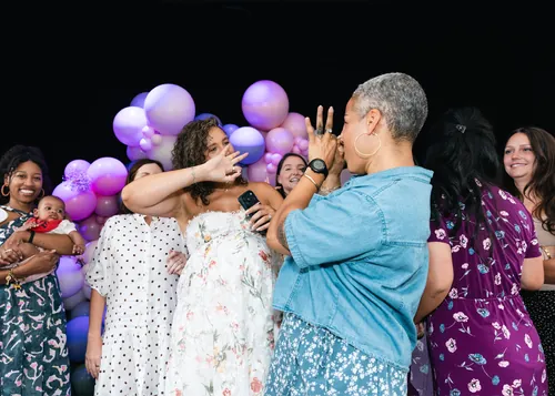 Baby shower photograph