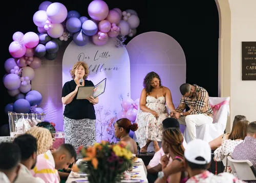 Baby shower photograph