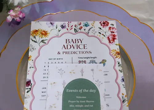 Baby shower photograph