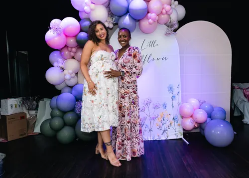Baby shower photograph