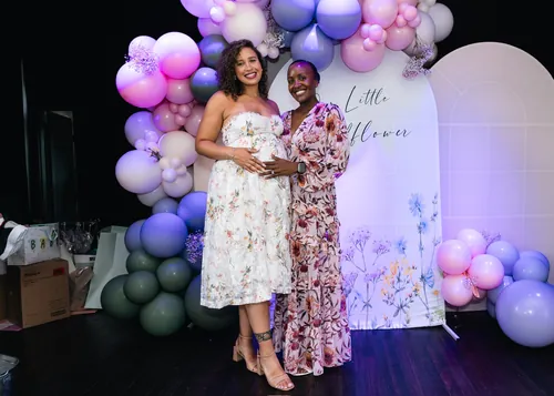 Baby shower photograph