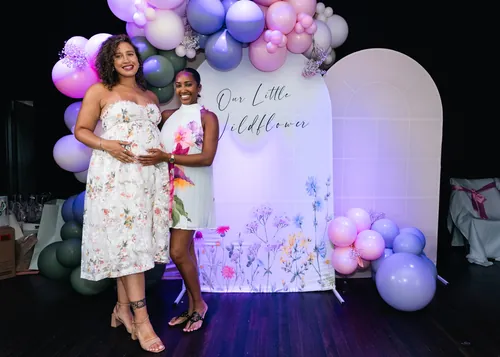 Baby shower photograph