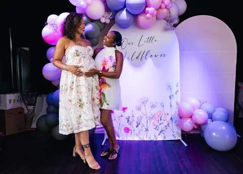 Baby shower photograph
