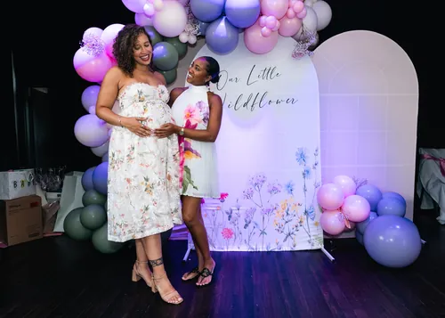 Baby shower photograph