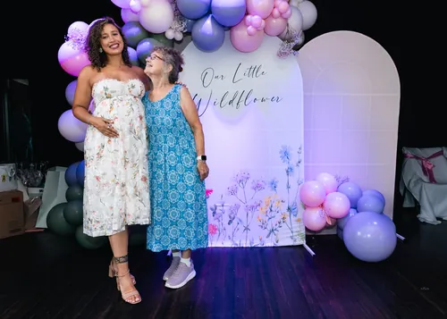 Baby shower photograph