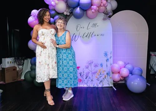 Baby shower photograph