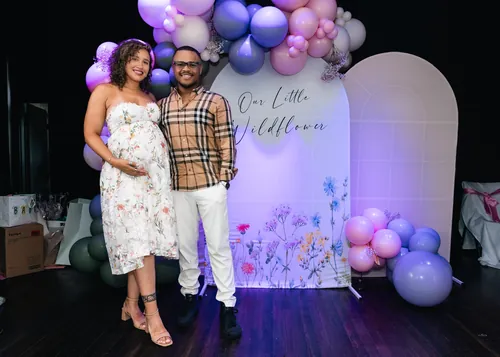 Baby shower photograph