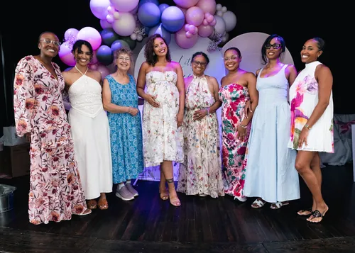 Baby shower photograph