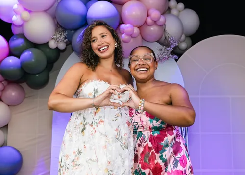 Baby shower photograph