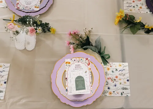 Baby shower photograph