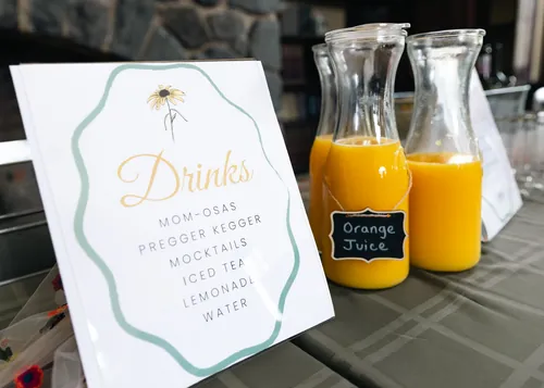 Baby shower photograph