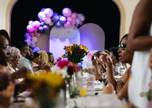Baby shower photograph