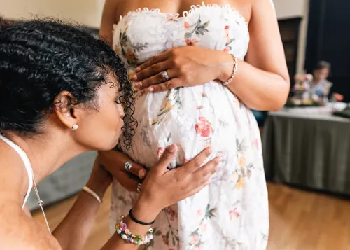 Baby shower photograph
