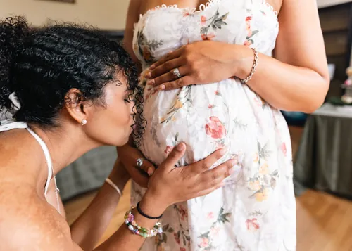 Baby shower photograph