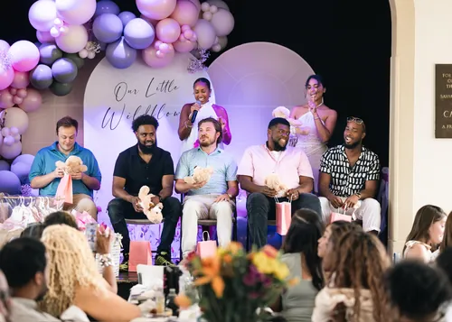 Baby shower photograph