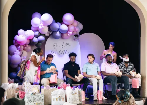 Baby shower photograph