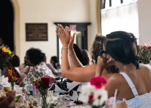 Baby shower photograph